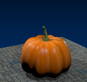Realistic Pumpkin 3d model