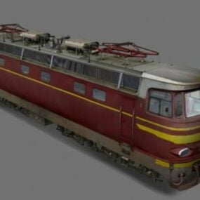 機関車 CHS4 列車 3D モデル