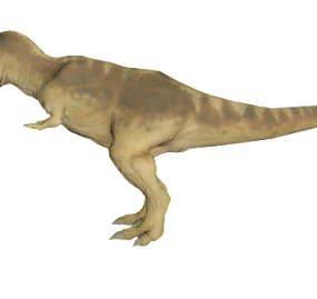 3д модель динозавра Ти Рекса