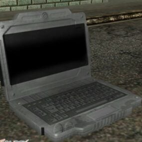 陆军笔记本电脑3d模型