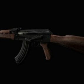Kalashnikova Ak 1947 Gun 3d model