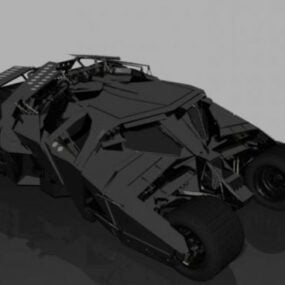 Batman Batmobile Vehicle 3d model