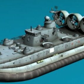 Zubr气垫船3d模型