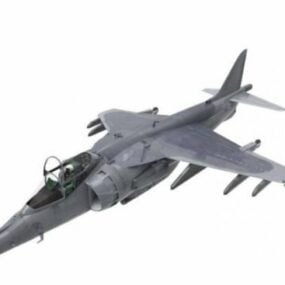 Flugzeug Av8b Harrier 3D-Modell