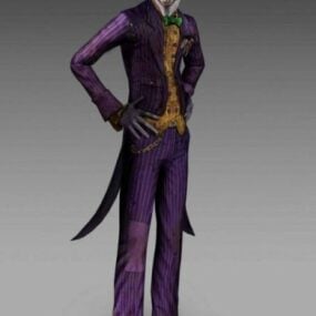 Model 3D postaci z gry Joker