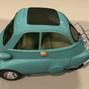 Isettas Mini Car 3d model