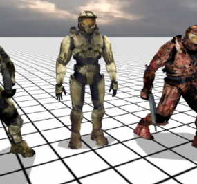 Halo Squad-set 3D-model