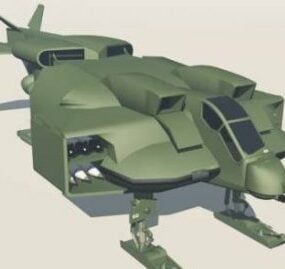 Weapon Drop Ship 3d model