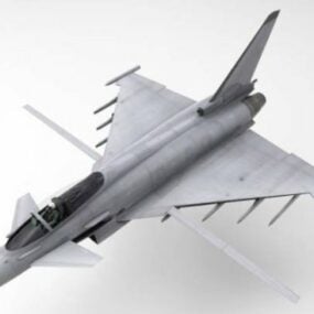 Avion Eurofighter Typhoon modèle 3D