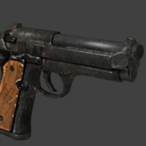 Pistol 3d-modell