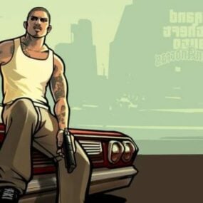 Cj Grand Theft Auto 3d model