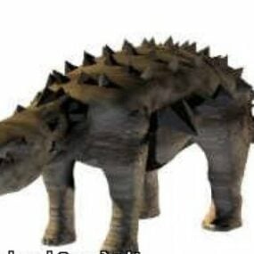 Ankylosaurus Dinosaurier 3D-Modell