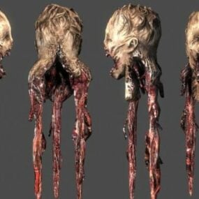 Divider Head Zombie 3d model