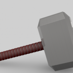 3D model Thor Hammer