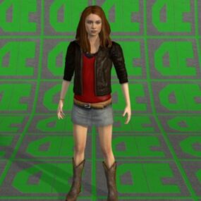 Model 3D Amy Pond