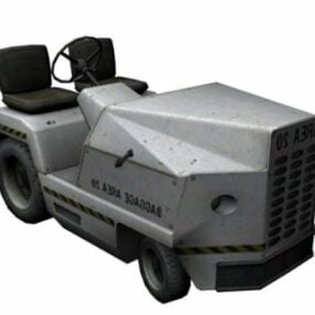 Airport Baggage Tractor 3d model