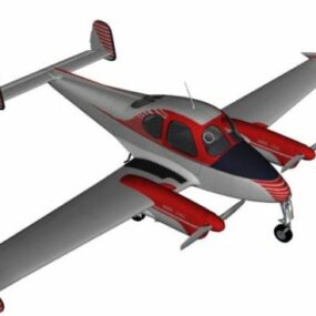 Let Morava Airplane 3d model