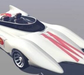 Speed Racer Mach5 Upgraded 3d model