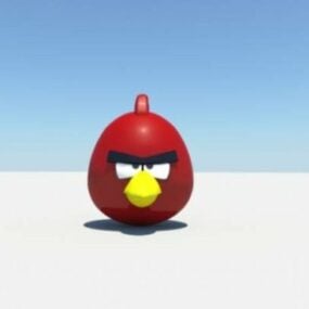 Angry Bird τρισδιάστατο μοντέλο
