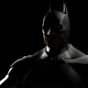 Dark Knight Man Character 3d model
