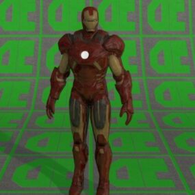 مدل سه بعدی Iron Man Mark 7