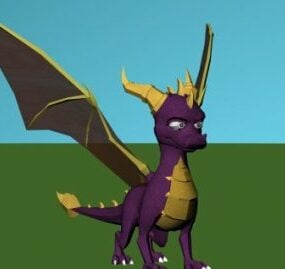 Spyro Dragon 3D-Modell