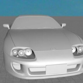 Model 3D samochodu Toyota Supra