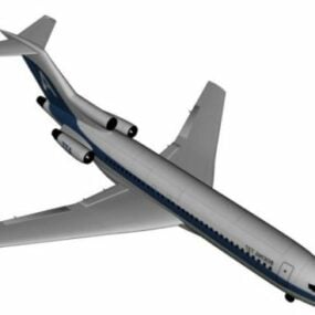 Boeing 727 Airplane 3d μοντέλο