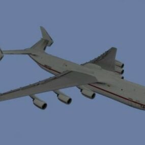Літак Антонов Ан225 3d модель