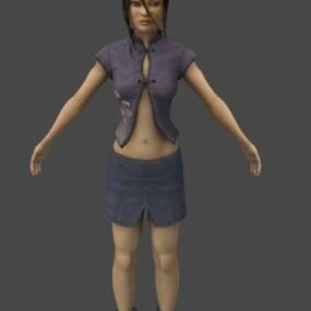 Dziewczyna Model 3D