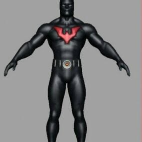 Modelo 3D do Batman além do personagem