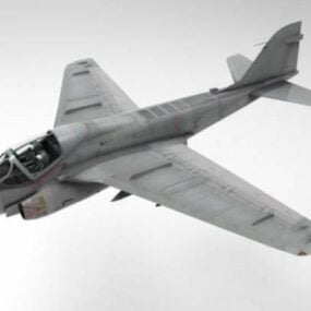 A6 هواپیمای مزاحم مدل سه بعدی