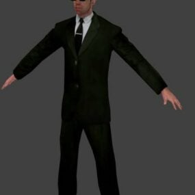 Matrix Agent Smith 3d-modell