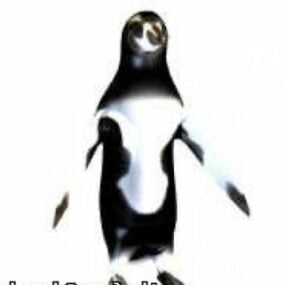 Model Hewan Penguin 3d