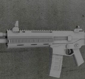 Modello 3d della pistola Acr Bushmaster