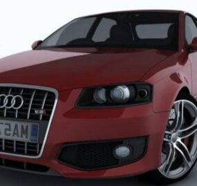 Car Audi S3 3d model