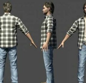 Alan Wake Awns 3d-modell