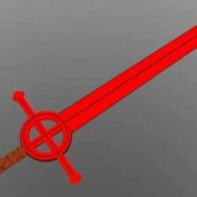 Demon Blood Sword 3d model
