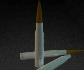 Cal 50 Bullet Weapon 3d model