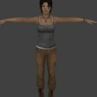 Personagem de Lara Croft Tomb Raider