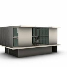 Simple House Project 3d model