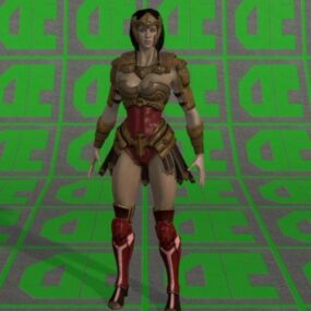 Wonder Woman 3d-modell