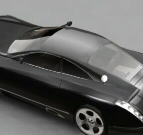 Maybach Coupe Car 3d model