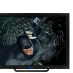 Modelo 3D da TV Batman