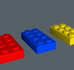 Model 3D klocków Lego