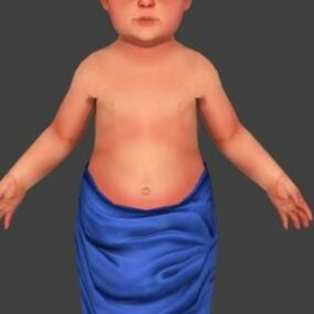Elizabeth (dítě) 3D model