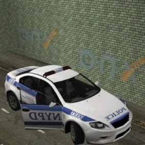 Nypd Ford Mondeo 3d model