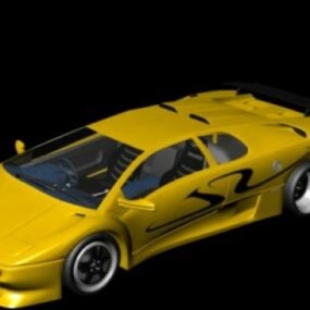 3d модель Lamborghini Diablo