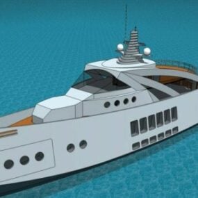 Yacht 3d-modell