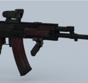 Aek Sniper Gun 3d model
